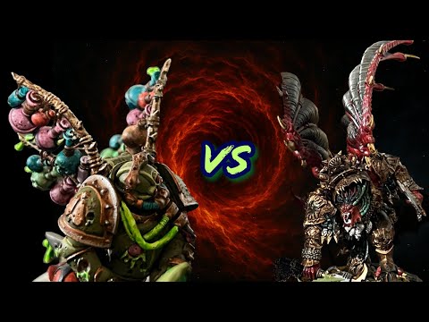 The Great Game - Death Guard vs World Eaters (Warhammer 40k Battle Report)