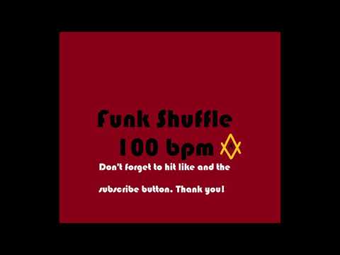 Funk Shuffle Drum Loop (100 bpm)