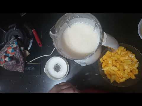 Mango ice creem homemade recipy by hafiza shaheen with happy cooking