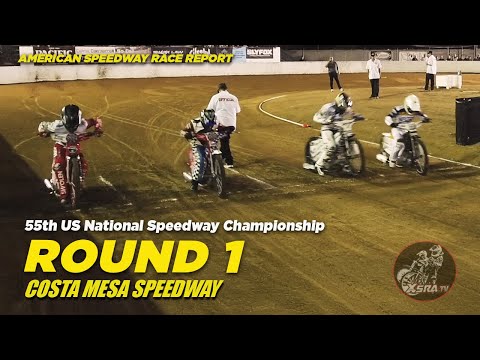Exciting Opening Round at the 55th US National Speedway Championship