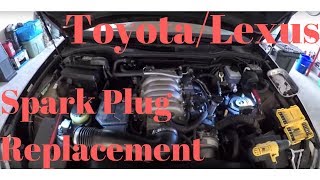 How to Replace Spark Plugs on a Toyota or Lexus