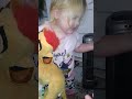 Baby Practices Ninja Skills By Picking Up PACIFIER With Her TOES