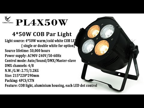 Миниатюра изображения товара Прожектор сценический Golden PL4X50W