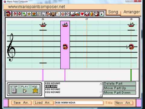 Mario Paint-Kirby Super Star-Heart Of Nova