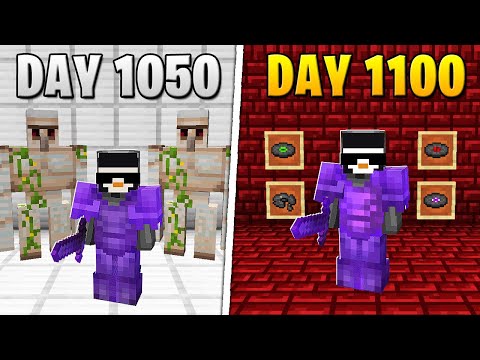 SB737 - I Survived 1,100 Days in HARDCORE Minecraft...