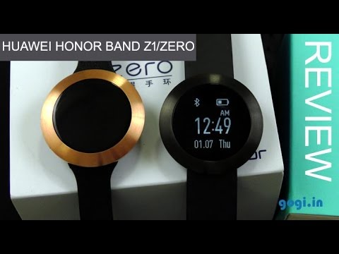 Huawei Honor Band Z1 / Zero review