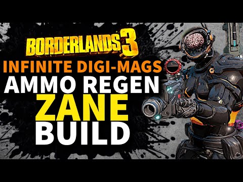 Borderlands 3 | BEST Ammo Regen Zane Build | Infinite Digi-Mags | Level 72 Mayhem 11 | Save File