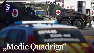 Bundeswehr-Sanitätsübung probt Einsatz im Bündnisfall