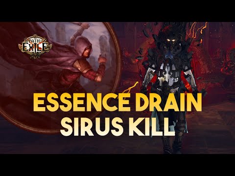 [3.9] Essence Drain - Sirus, Awakener of Worlds Kill (Awakening level 8)  - Path of Exile 3.9