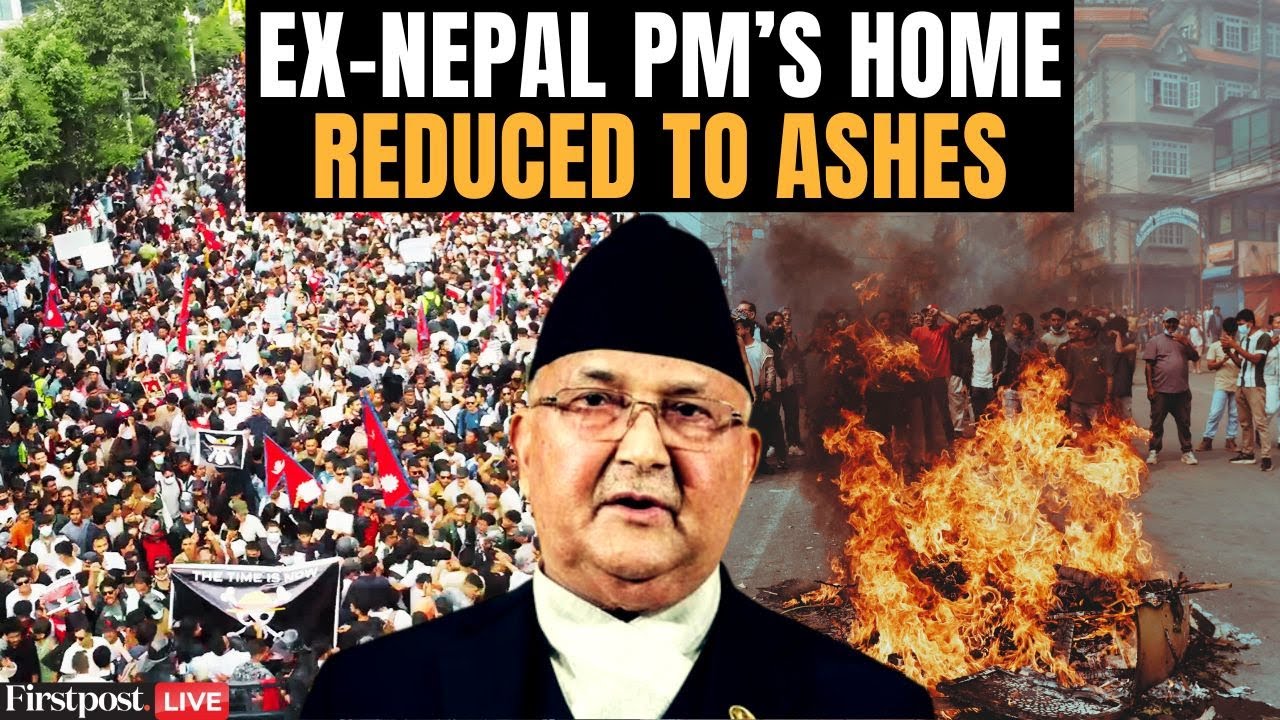 Nepal Protests LIVE: Protesters Burn Former Nepal PM KP Sharma Oli's House | Nepal News | N18G