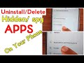 Uninstall or Delete Hidden /spying apps from your Android Phone