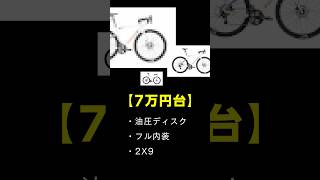 7万円台ロードバイク？フル内装 2X9 油圧ディスク 大丈夫なのかなぁTOTEM R2 トーテムR2