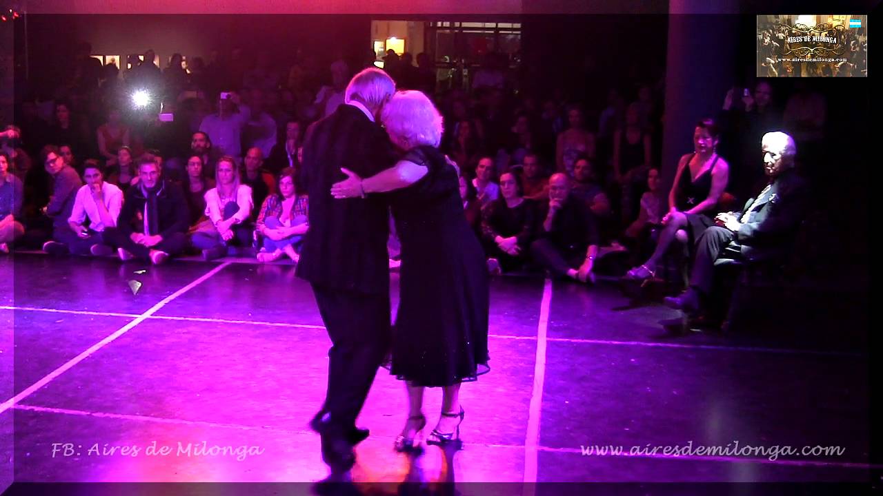 Julio Duplaa y Elsa Quattrocchi en Palace de Glacé, tango Buenos Aires