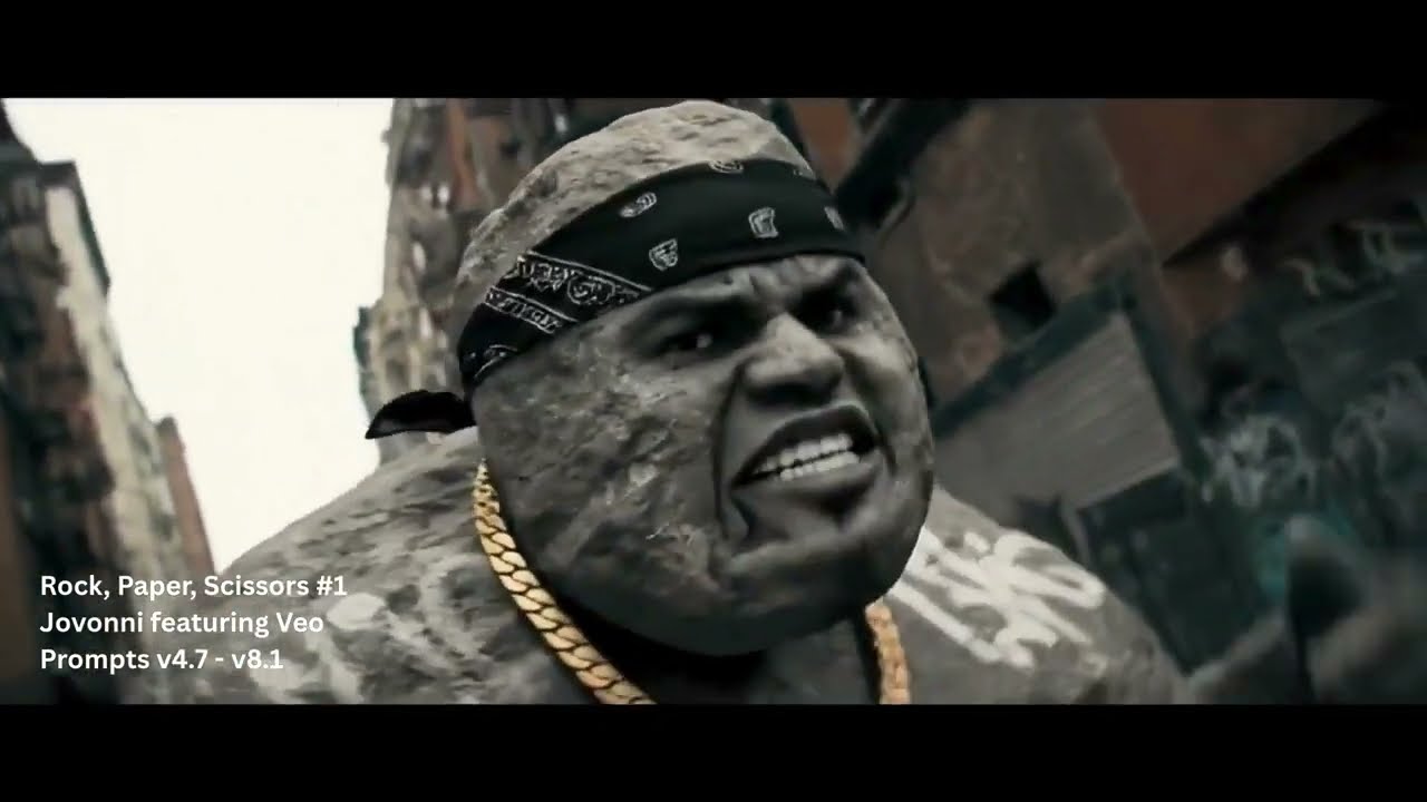 AI Rap Battle - Rock, Paper, Scissors #1