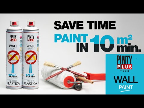  Wall Paint Spray Πλαστικό χρώμα λευκό σε σπρει