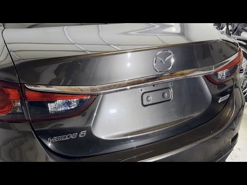 Mazda6 2014-17 inner tail light removal and trunk panel teardown