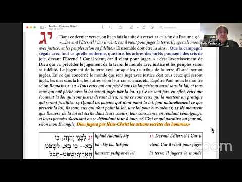 Beth Yeshoua - Parasha Yithro et Psaume 96