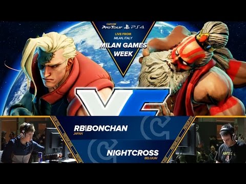 Bonchan (Nash) vs Nightcross (Dhalsim) - EU Regional Finals 2016 - Day 1 Qualifiers