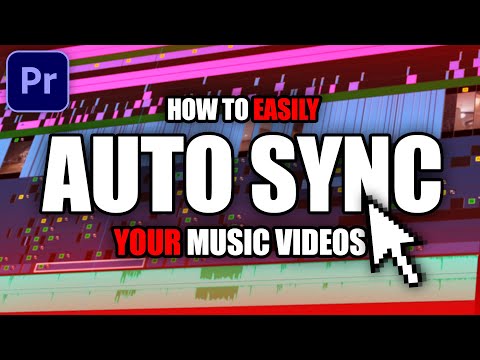 Auto Sync YOUR Music Video Clips to a Song In Under 1 Minute... (Premiere Pro)