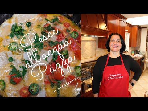 Pesce all'Acqua Pazza | Easy recipe to make at home | Video Recipe Pesce all'Acqua Pazza.