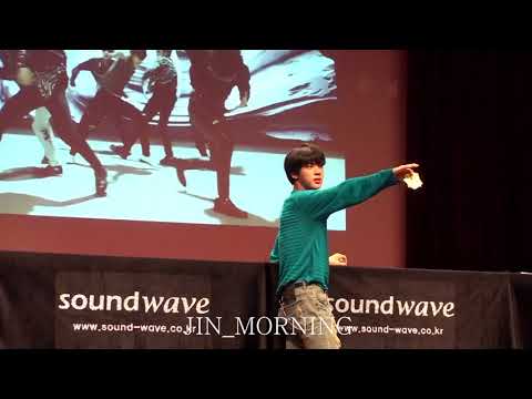 180602 방탄소년단 상암 팬싸 / 일하는 남자 김석진