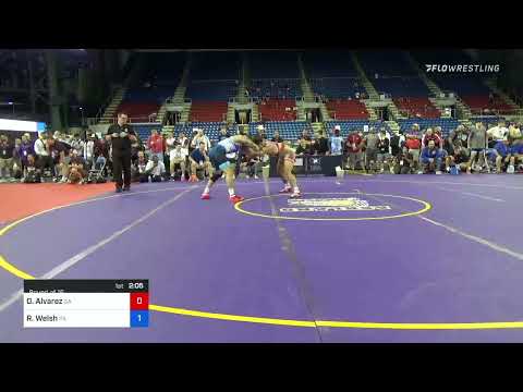 170 Lbs Round Of 16 - Omaury Alvarez, Georgia Vs Rocco Welsh, Pennsylvania E1df