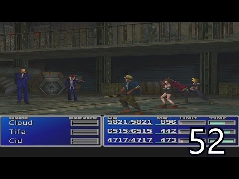 Final Fantasy VII Walkthrough Part 52 - Sunken Gelnika HD