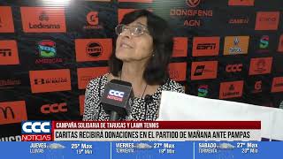 CAMPAÑA SOLIDARIA DE TARUCAS Y LAWN TENNIS