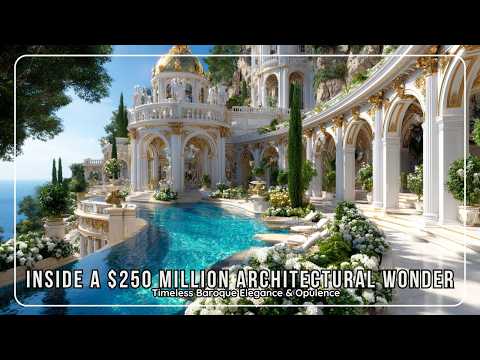 🏡 Inside a $250 Million Architectural Wonder | Timeless Baroque Elegance & Opulence