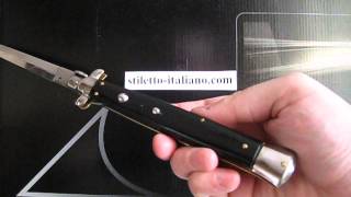 Stiletto 13" Dagger Dark horn Frank Beltrame