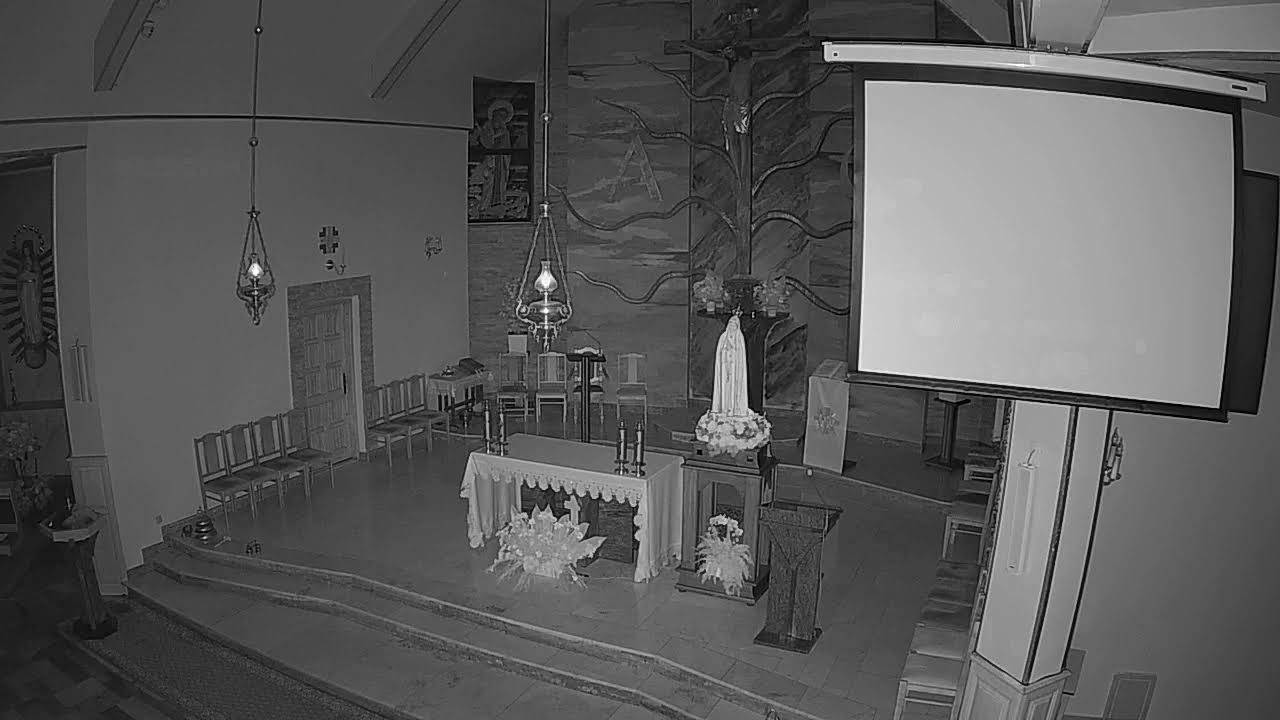 Live webcam view of Immaculate Conception Church, Humniska