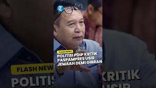 Kecaman Politisi PDIP soal Paspampres Diduga Usir Jemaah Jumat demi Gibran: Mestinya tak Terjadi