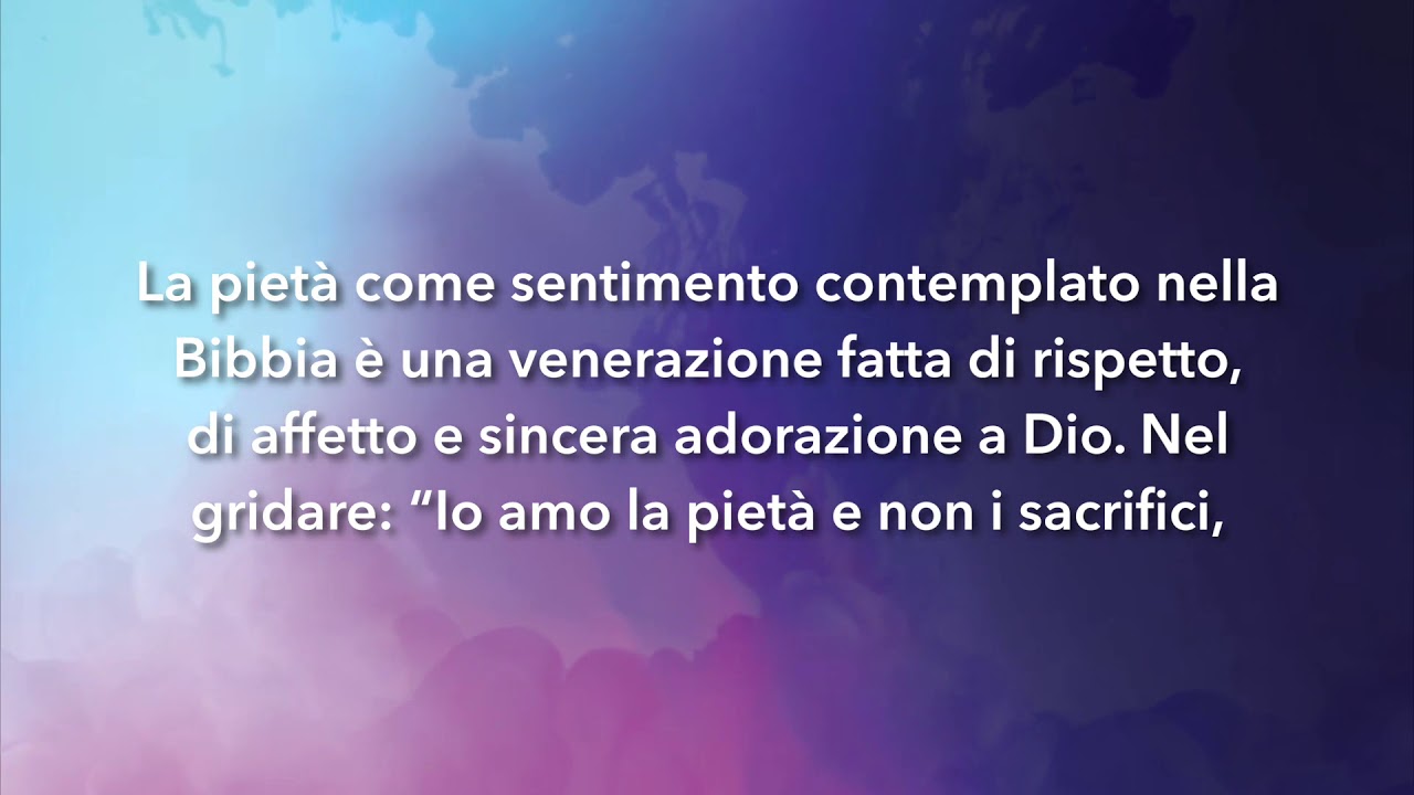 Meditazione Calendario "Parole di Vita" del 17 Maggio 2019