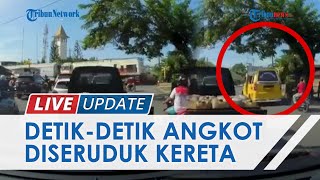 Sopir Angkot di Medan Terobos Palang KA hingga Tewaskan 4 Penumpang, Pelaku Langsung Dihajar Massa