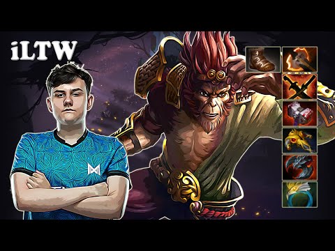 iLTW - Monkey King Safelane vs MinD ContRoL Legion Commander | Dota 2 7.30e Gameplay