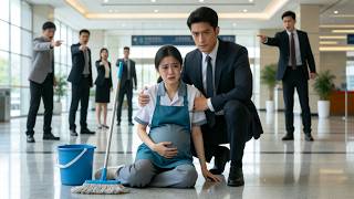 Un CEO guapo salva a una limpiadora embarazada… sin imaginar que ella fue su noche y el bebé es suyo