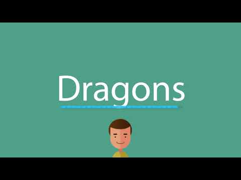 Dragons pronunciation