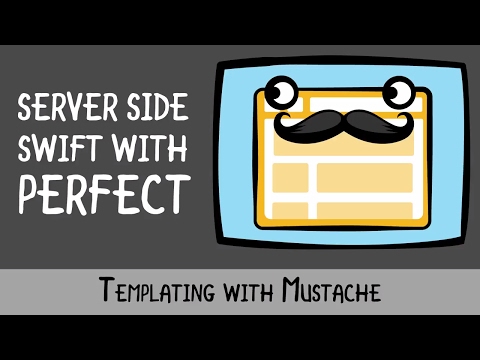 Templating with Mustache Server Side Swift with Perfect raywenderlich com