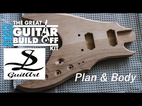 The Great Guitar Build Off 2023 kit _ TheViking- V , Chapter1 #ggbo23kit