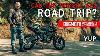 I Took my Triumph Trident 660 on a Road Trip // Why, and How It Went