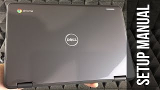 Dell Inspiron 11 2-in-1 Chromebook, N3060 touchscreen SETUP | Manual Guide | Getting Started
