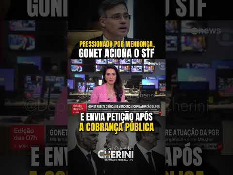 Gonet reage a Mendonça no STF com petição, e reforça fama de blindador.