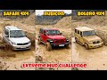 Extreme mud Challenge with Jeep Rubicon, Safari 4X4, Thar 700, Bolero 4X4 and Gypsy
