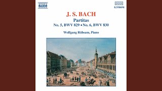 Keyboard Partita No. 5 in G Major, BWV 829: V. Tempo di Minuetto