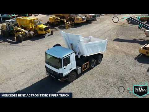 MERCEDES BENZ ACTROS 3331K TIPPER TRUCK | NUco Auctioneers
