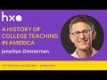 A Conversation with Jonathan Zimmerman A Conversation with Jonathan Zimmerman