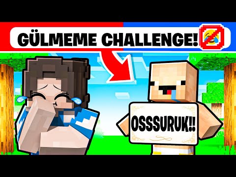 MİNECRAFT EN KOMİK GÜLMEME CHALLENGE 😂 (1 saat)
