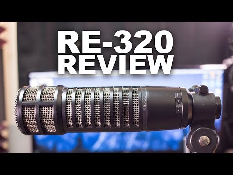 Electro Voice RE320 Broadcast Dynamic Mic Review / Test