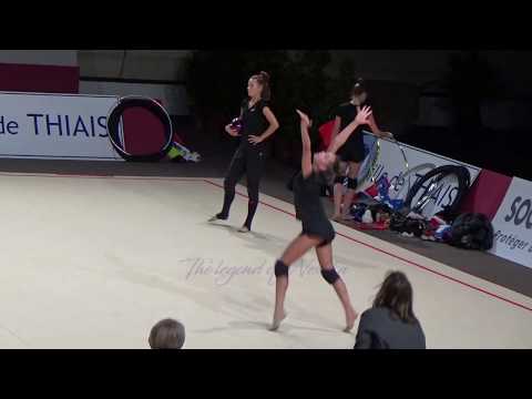 Dina AVERINA (RUS) hoop - 2018 Thiais trainings
