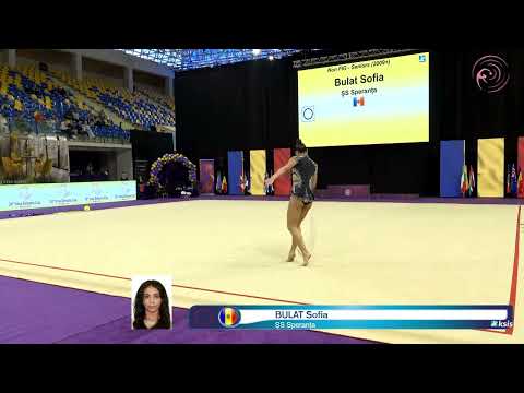BULAT Sofia ȘS Speranța Hoop 🎀 24th Irina Deleanu Cup2025 Non FIG   Seniors #rhythmicgymnastics